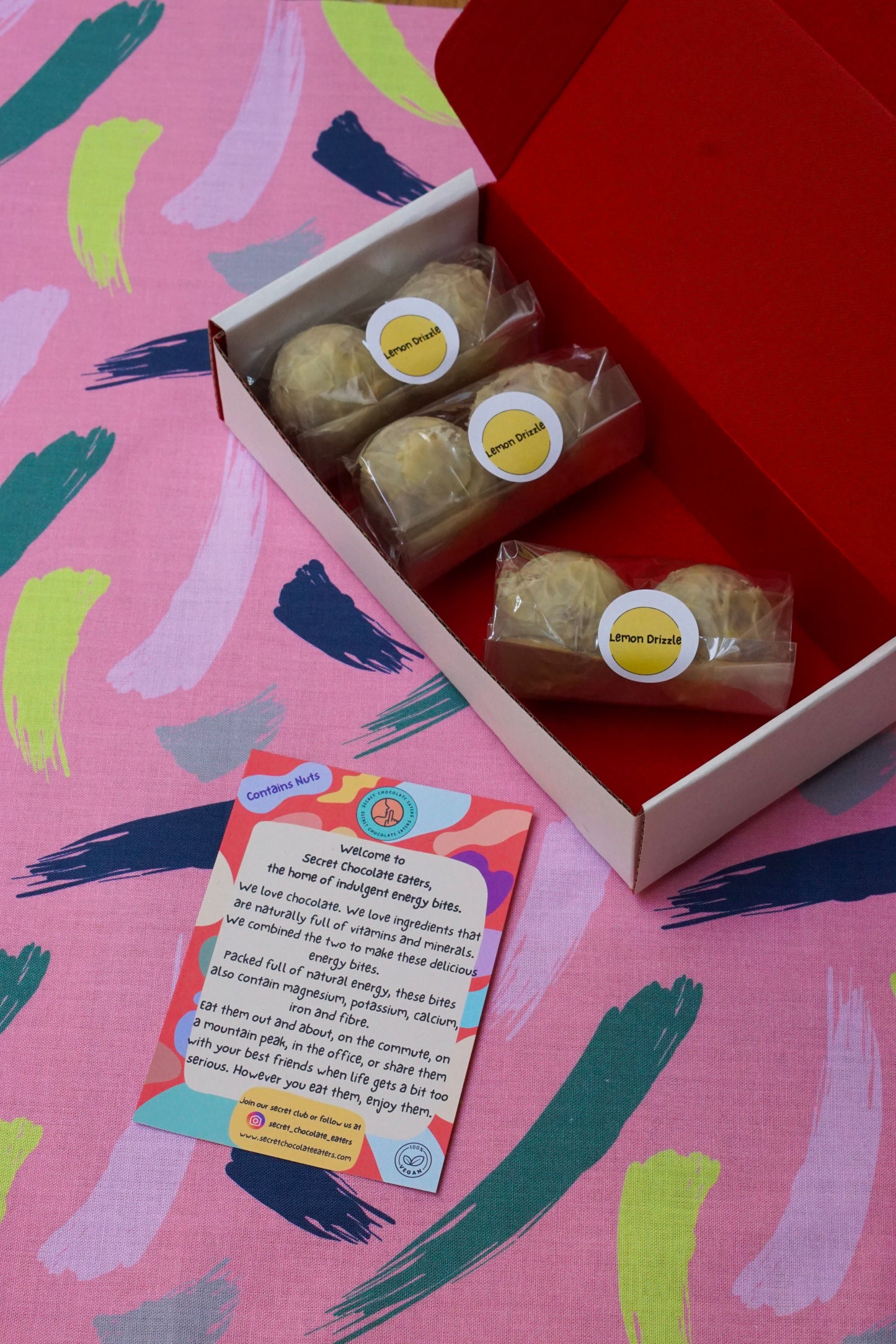 Lemon Drizzle Energy Bites