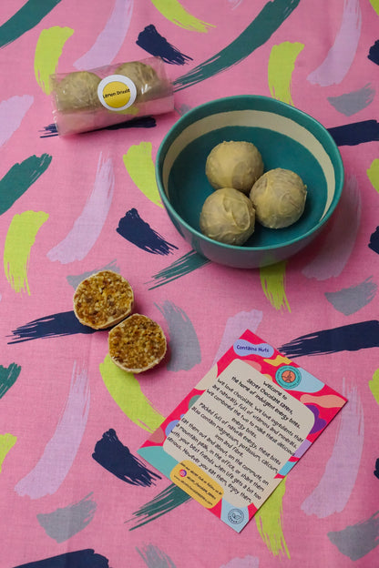 Lemon Drizzle Energy Bites