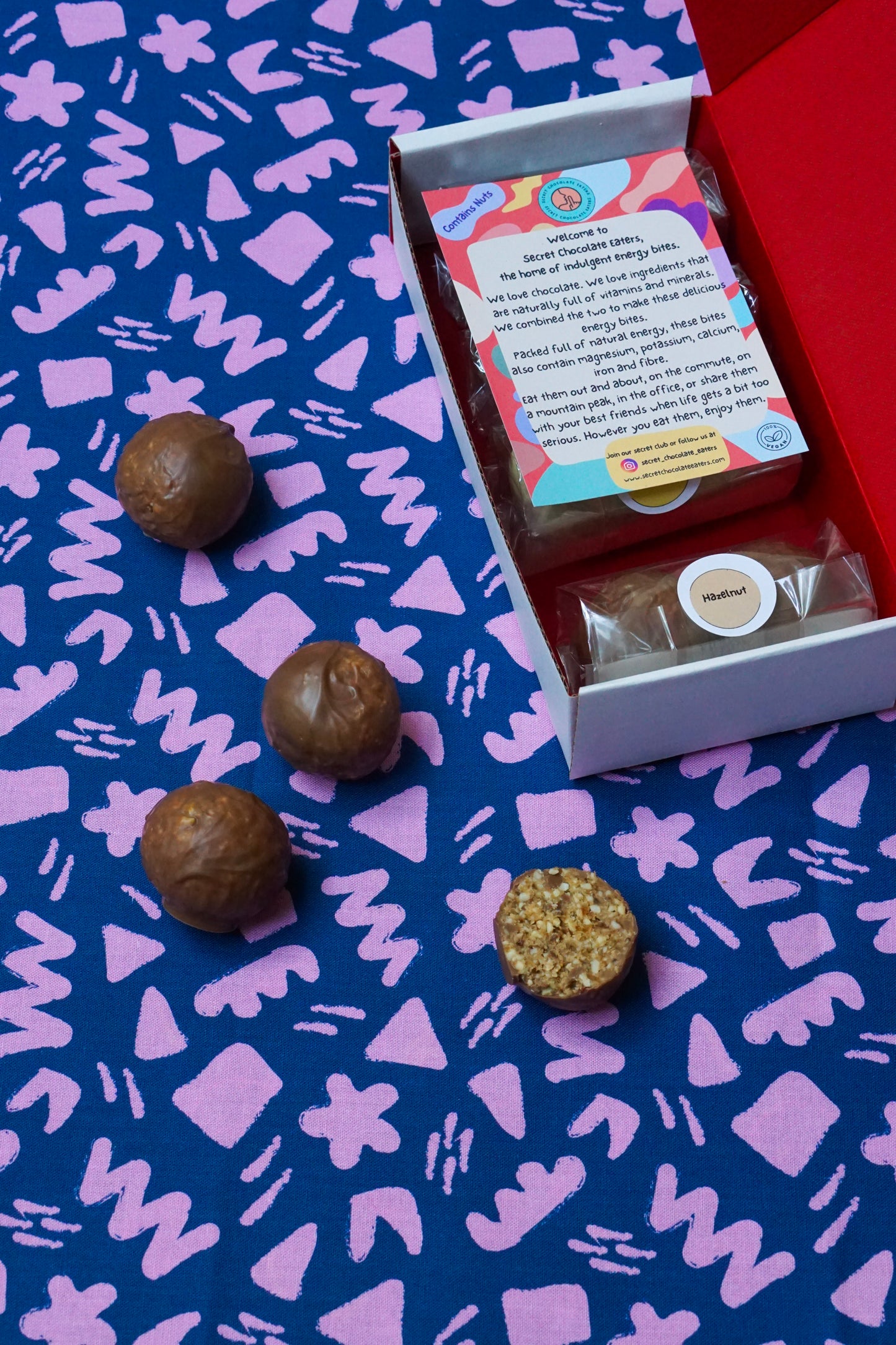 Hazelnut Energy Bites