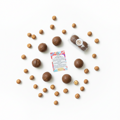 Hazelnut Chocolate Energy Bites